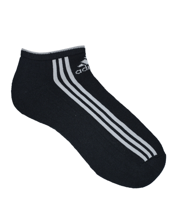 جوراب adidas آدیداس مچی کف حوله‌ای سه خط بلند مشکی