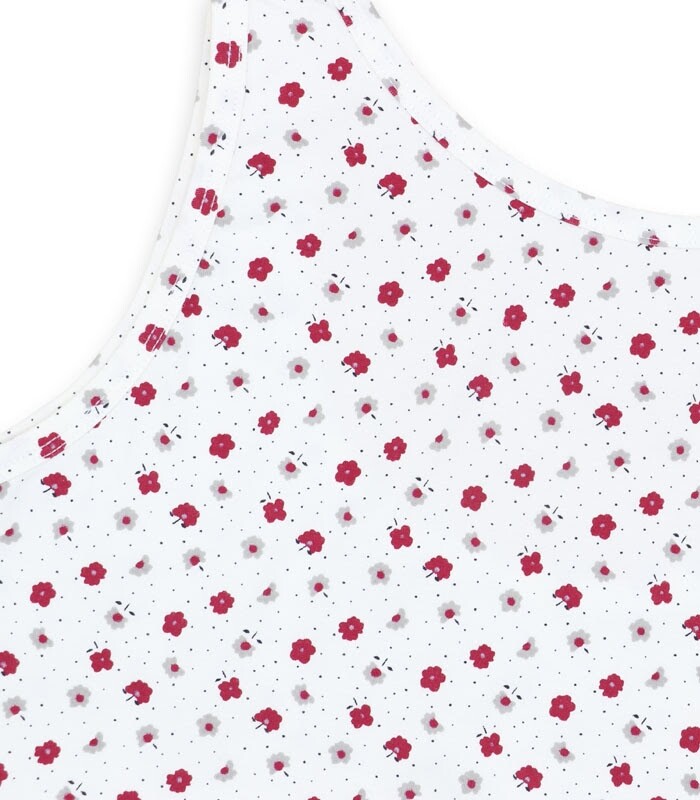 تاپ رکابی نخی Adak آداک کد 1320 طرح گل