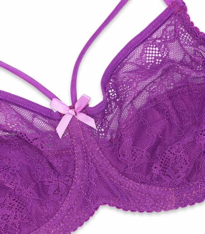 سوتین توری فنردار هارنس ژوبین کد 205