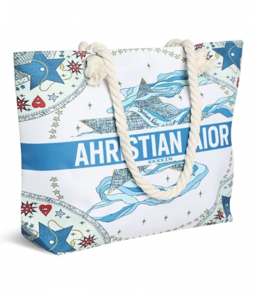 کیف ساحلی پارچه‌ای طرح Ahrristian Aior کد 15987