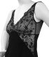 لباس خواب استرچ دانتل Neev نیو کد 4303 مشکی Black