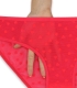 ست شورت و سوتین توری فنردار ژوبین کد 1363 طرح قلبی