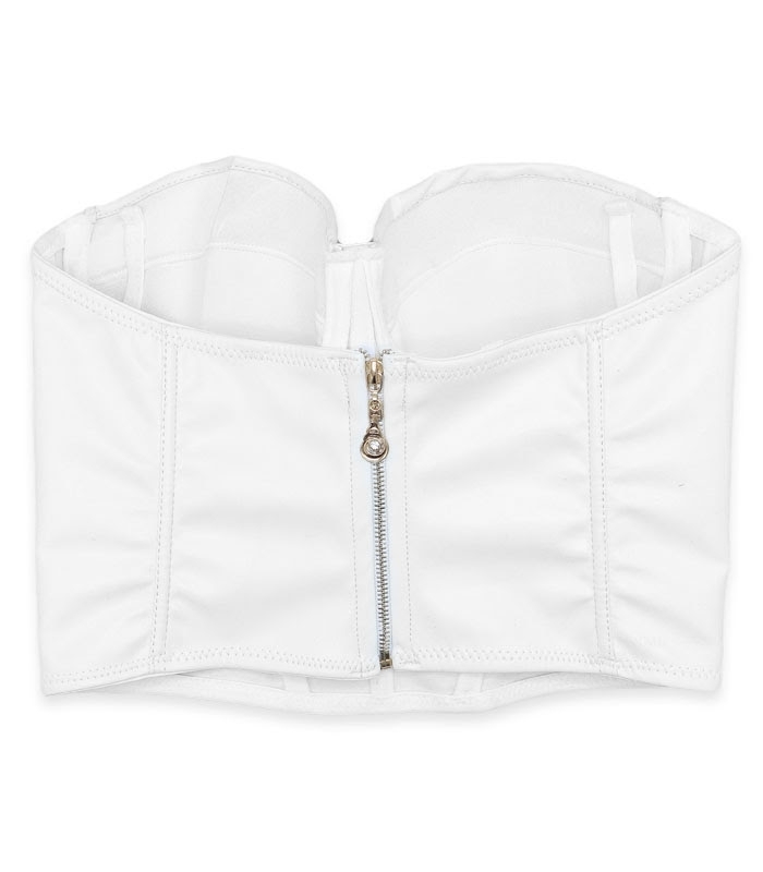 کراپ دکلته چرمی فنردار White Lady وایت لیدی طرح 16