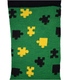 جوراب نانو ساق دار پاآرا طرح پازل سبز مشکی