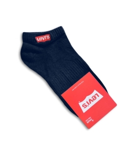 جوراب مچی گلدوزی طرح Levi's خاکستری