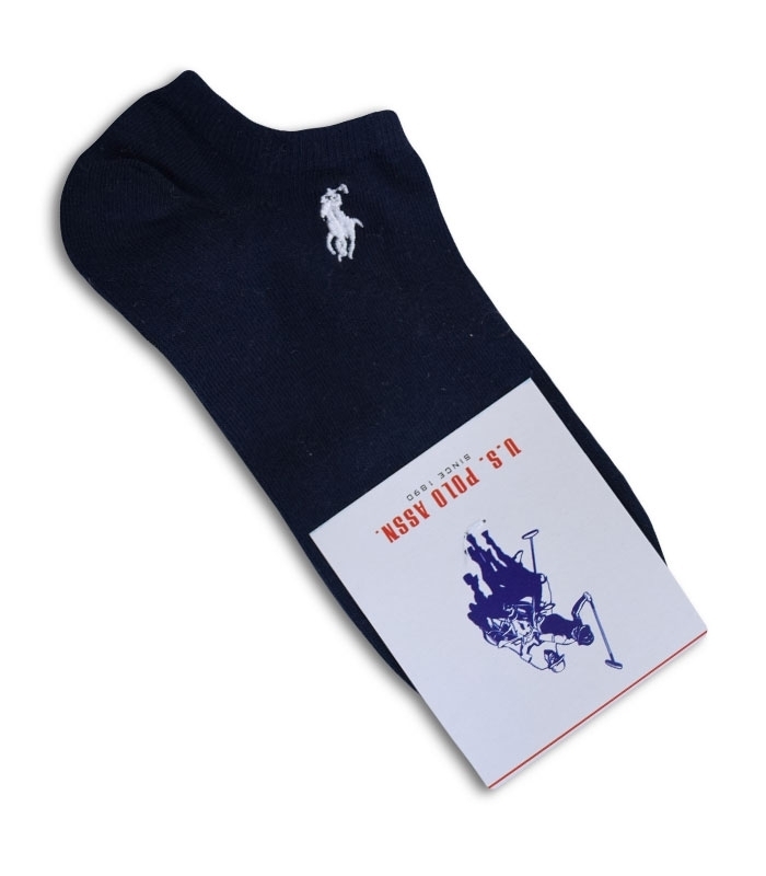 جوراب قوزکی گلدوزی طرح U.S. POLO ASSN