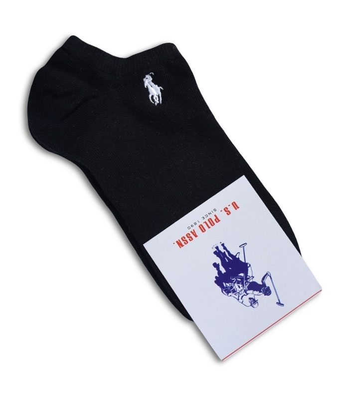 جوراب قوزکی گلدوزی طرح U.S. POLO ASSN