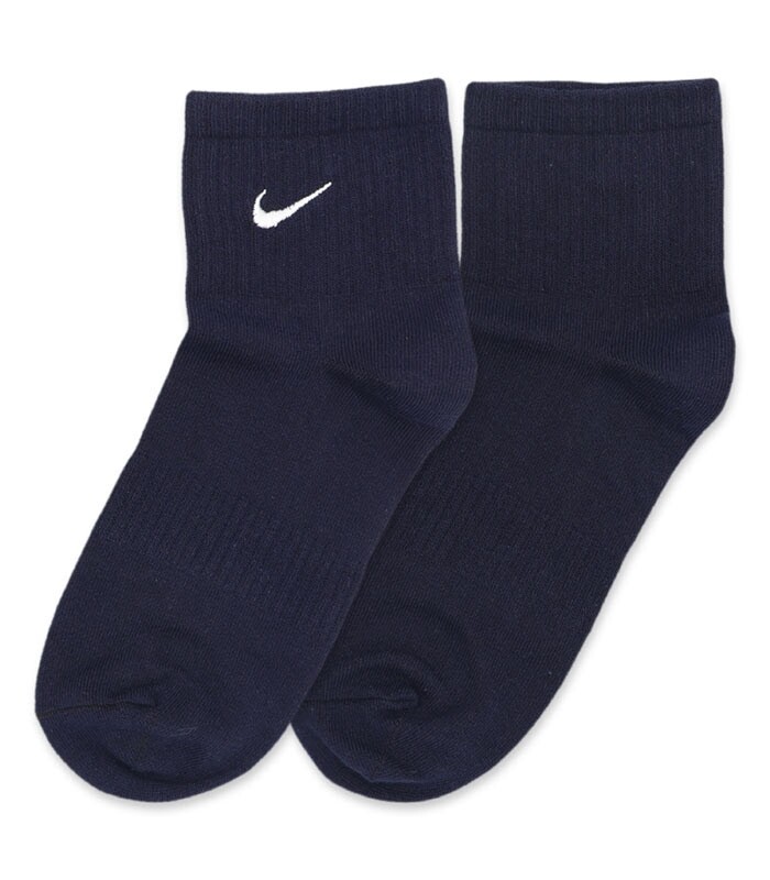 جوراب نیم ساق کش انگلیسی گلدوزی طرح Nike 