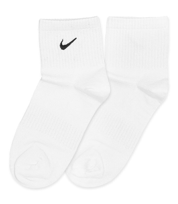 جوراب نیم ساق کش انگلیسی گلدوزی طرح Nike 