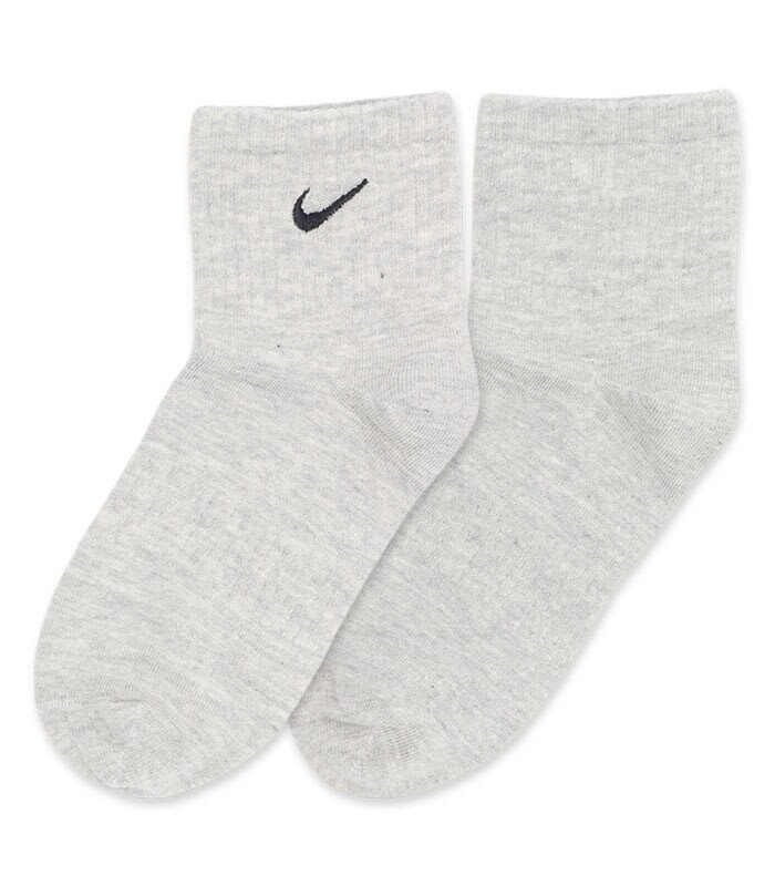 جوراب نیم ساق کش انگلیسی گلدوزی طرح Nike 