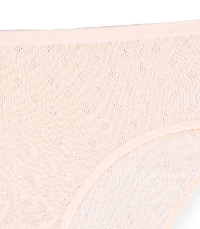 پک شورت زنانه اسلیپ نخی سوزنی فاق بلند Koza کوزا کد 2059 طرح 3 - بسته 3 عددی