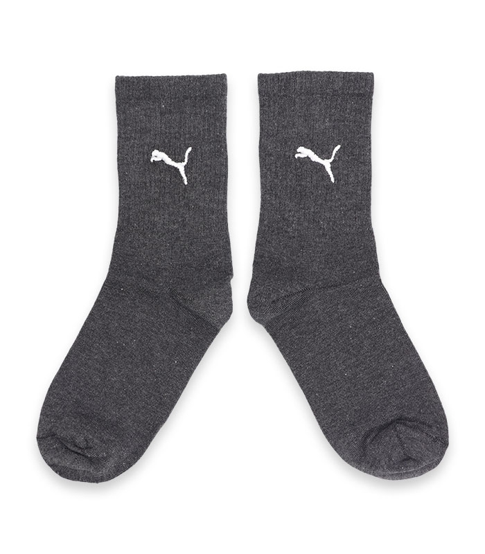 جوراب ساقدار کش انگلیسی گلدوزی طرح Puma 