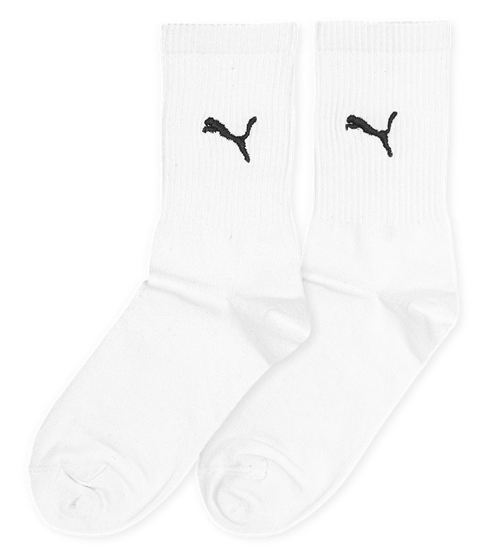 جوراب ساقدار کش انگلیسی گلدوزی طرح Puma 
