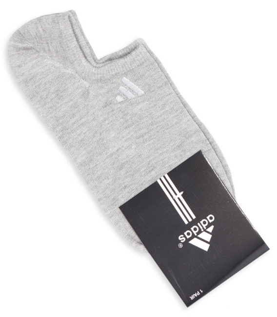 جوراب قوزکی گلدوزی طرح Adidas طیف خاکستری