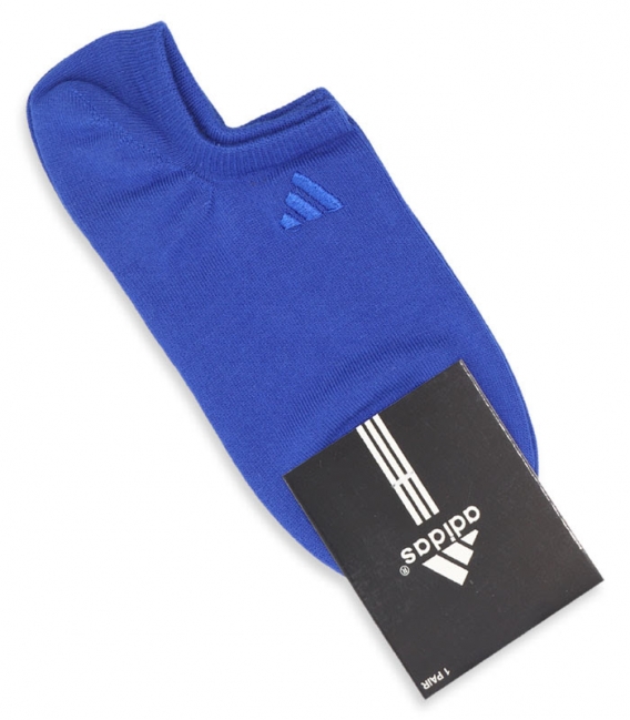 جوراب قوزکی گلدوزی طرح Adidas طیف آبی