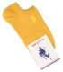 جوراب قوزکی گلدوزی طرح Polo طیف زرد