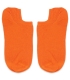 جوراب قوزکی گلدوزی طرح Polo طیف نارنجی