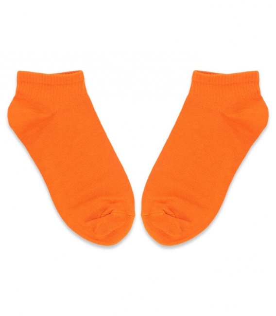 جوراب مچی کش انگلیسی گلدوزی طرح Nike طیف نارنجی