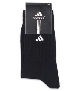 جوراب ساقدار کش انگلیسی گلدوزی طرح Adidas