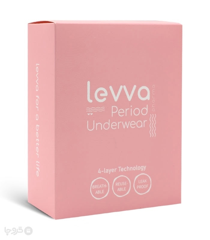 شورت زنانه مخصوص قاعدگی اسلیپ فاق بلند Levva Pharma لیوا فارما