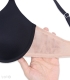 سوتین Neev نیو کاپدار فنردار پرسی میکروفایبر و تور کد Raven مشکی Black