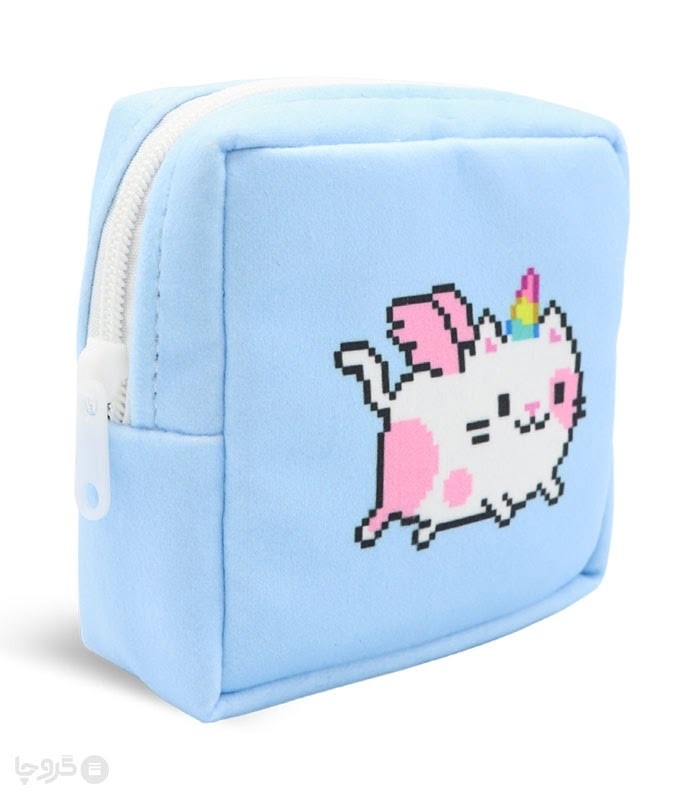 کیف نظم دهنده Hippo هیپو ابعاد 13×13 کد 102 طرح گربه تکشاخ 