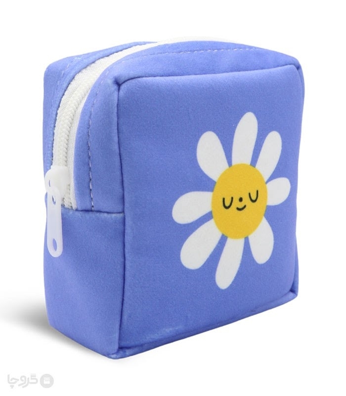 کیف نظم دهنده Hippo هیپو ابعاد 13×13 کد 102 طرح گل بابونه 