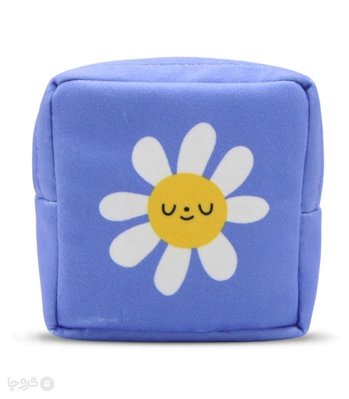 کیف نظم دهنده Hippo هیپو ابعاد 13×13 کد 102 طرح گل بابونه 