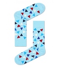 جوراب Happy Socks هپی ساکس طرح Triangle آبی