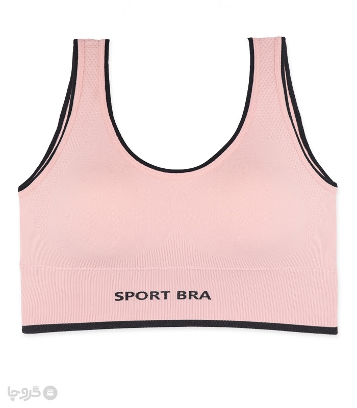 ست شورت و نیم تنه کاپدار کبریتی طرح Sport Bra کد 6759