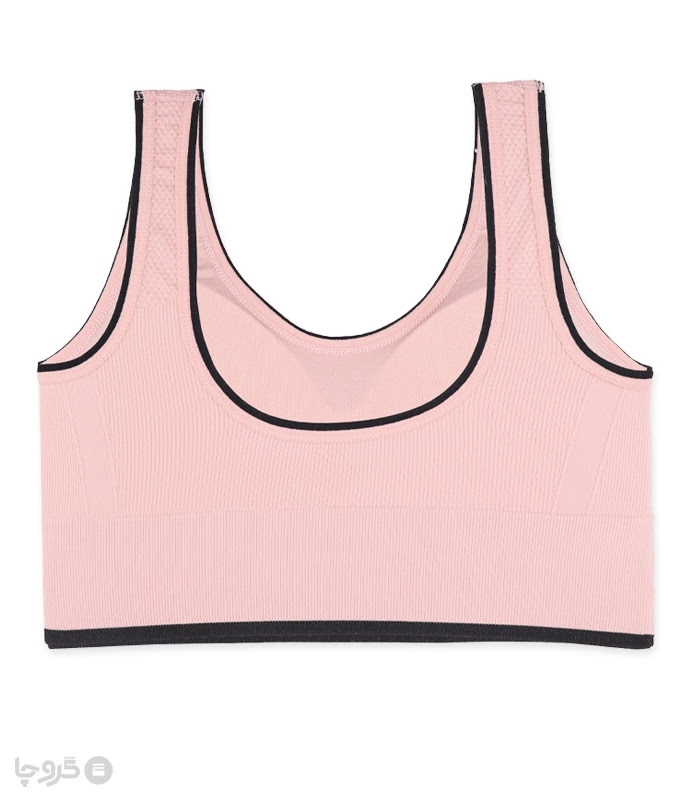 ست شورت و نیم تنه کاپدار کبریتی طرح Sport Bra کد 6759