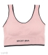 ست شورت و نیم تنه کاپدار کبریتی طرح Sport Bra کد 6759