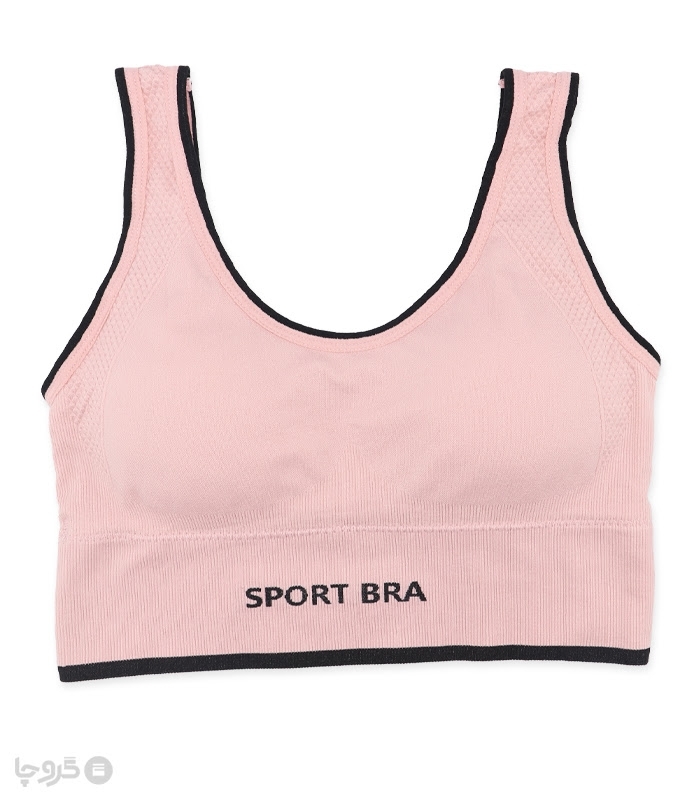 ست شورت و نیم تنه کاپدار کبریتی طرح Sport Bra کد 6759