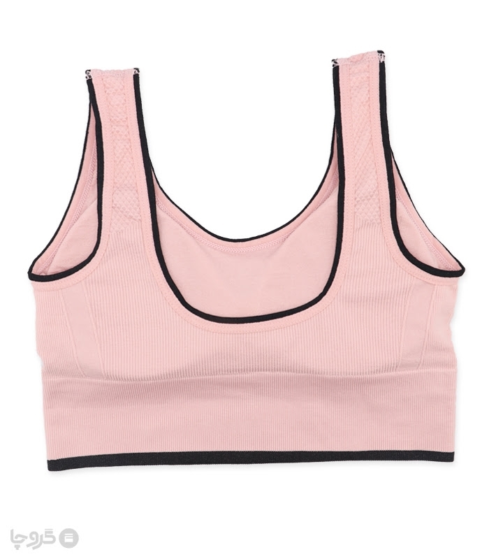 ست شورت و نیم تنه کاپدار کبریتی طرح Sport Bra کد 6759