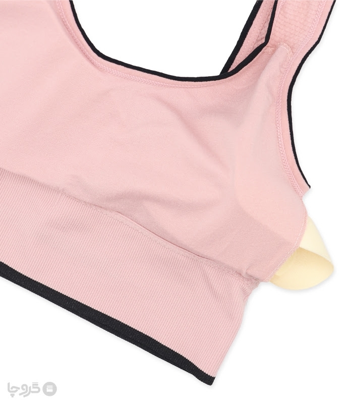 ست شورت و نیم تنه کاپدار کبریتی طرح Sport Bra کد 6759