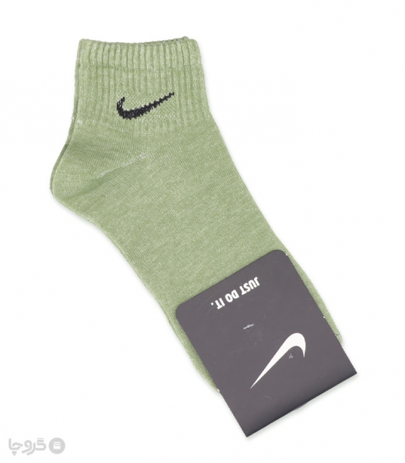 جوراب مچی کش انگلیسی طرح Nike طیف سبز