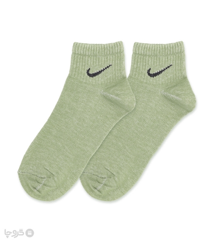 جوراب مچی کش انگلیسی طرح Nike طیف سبز
