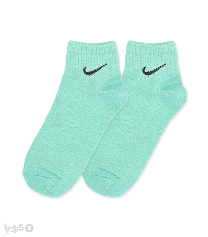 جوراب مچی کش انگلیسی طرح Nike طیف سبز