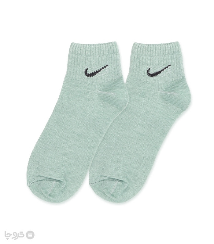 جوراب مچی کش انگلیسی طرح Nike طیف سبز