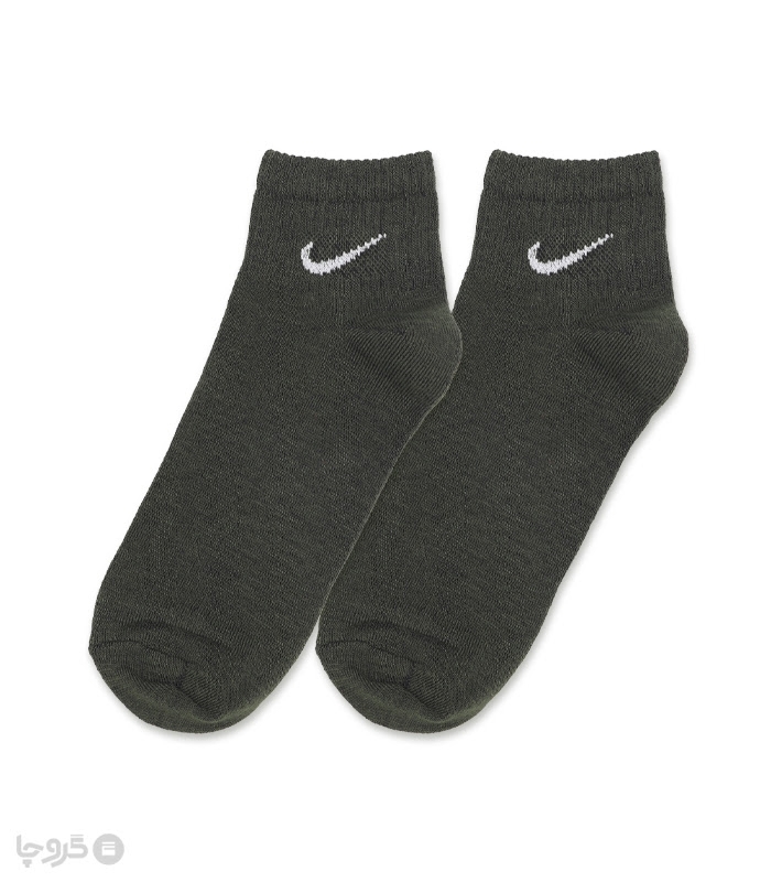 جوراب مچی کش انگلیسی طرح Nike طیف سبز