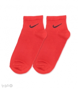 جوراب مچی کش انگلیسی طرح Nike طیف قرمز