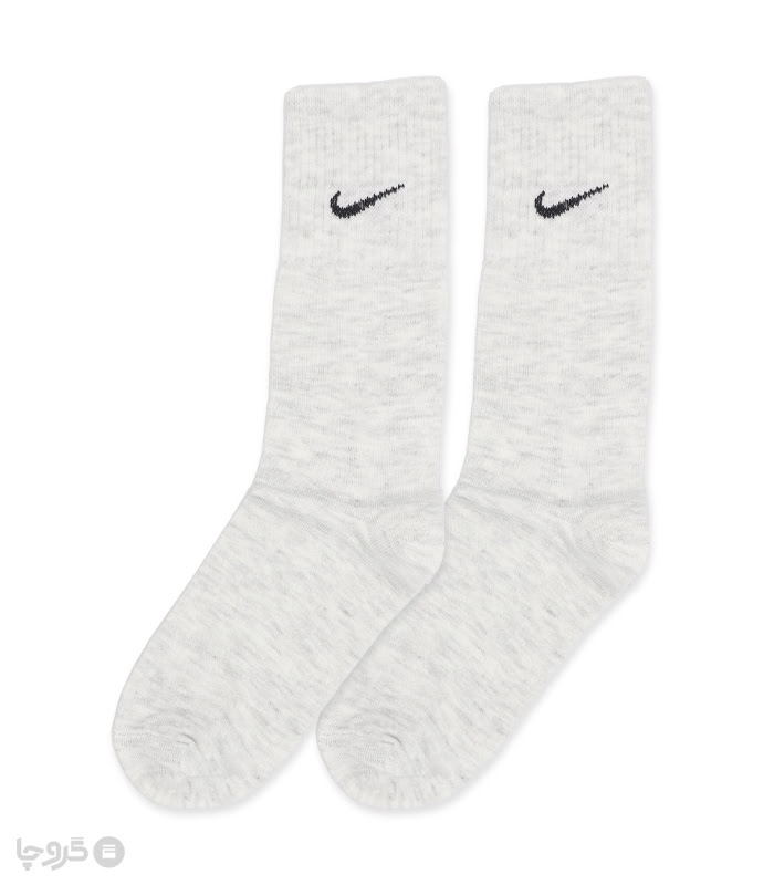 جوراب ساقدار کش انگلیسی طرح Nike طیف رنگی روشن