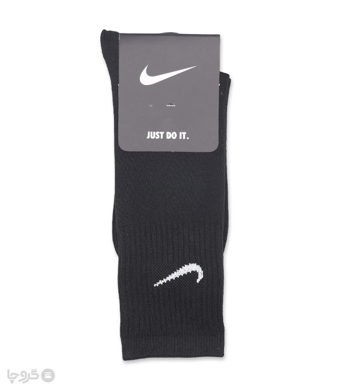 جوراب ساقدار کش انگلیسی طرح Nike طیف رنگی تیره
