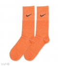 جوراب ساقدار کش انگلیسی طرح Nike طیف نارنجی