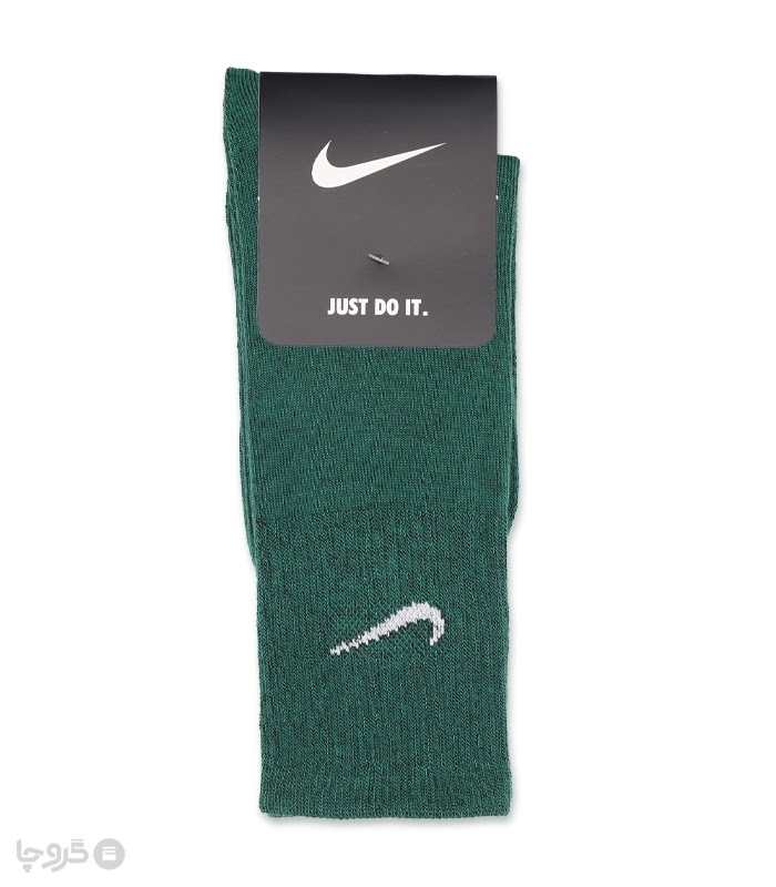 جوراب ساقدار کش انگلیسی طرح Nike طیف سبز
