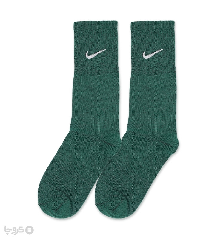 جوراب ساقدار کش انگلیسی طرح Nike طیف سبز