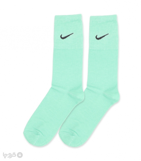 جوراب ساقدار کش انگلیسی طرح Nike طیف سبز