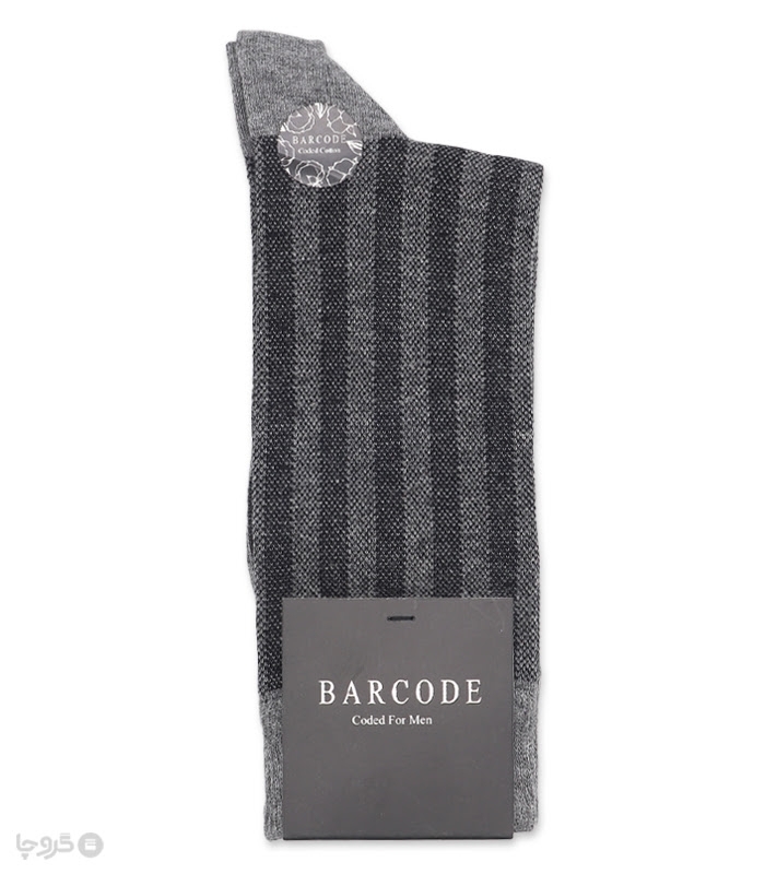 جوراب ساقدار جودون Barcode بارکد طرح راه راه