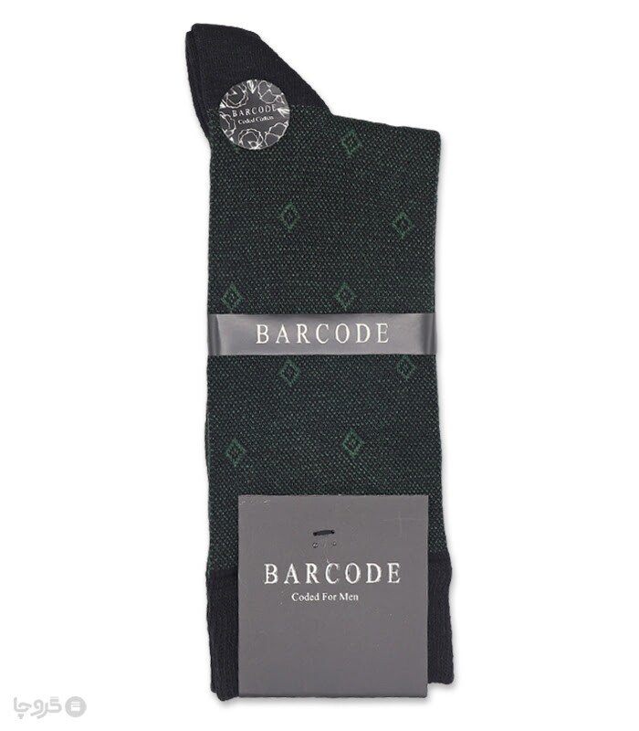 جوراب ساقدار جودون Barcode بارکد طرح لوزی