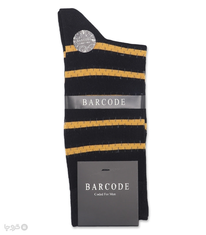 جوراب ساقدار Barcode بارکد طرح زیگ زاگ